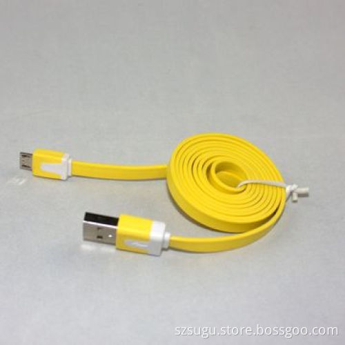 Colorful Flat 5-pin USB Data Cable for iPhone 5/5s/5c